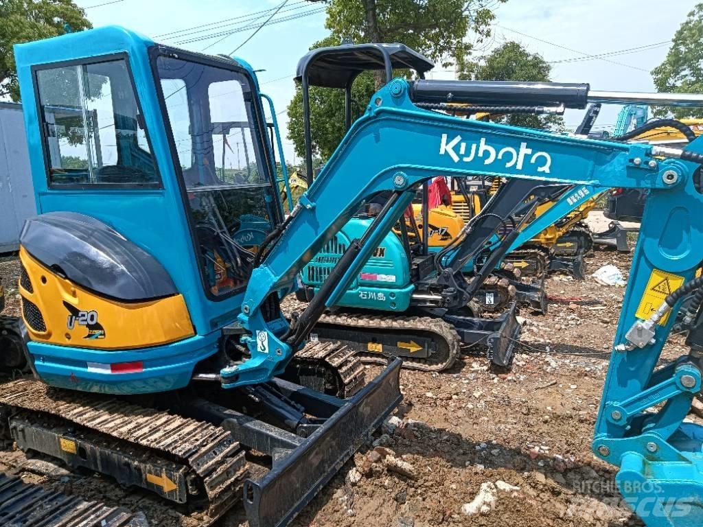 Kubota U 20 Mini ekskavatoriai < 7 t