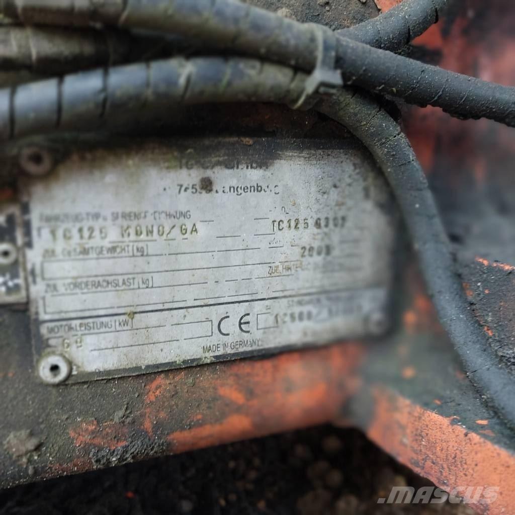 Terex Comedil TC125 Vikšriniai ekskavatoriai