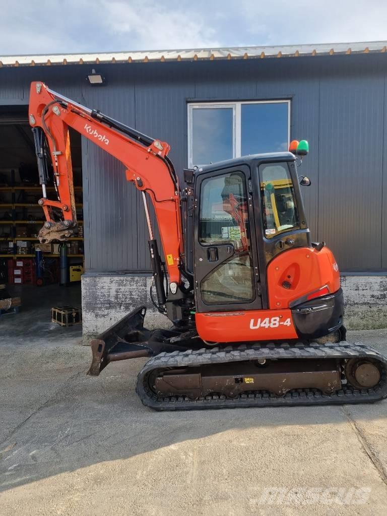 Kubota U48 Mini ekskavatoriai < 7 t