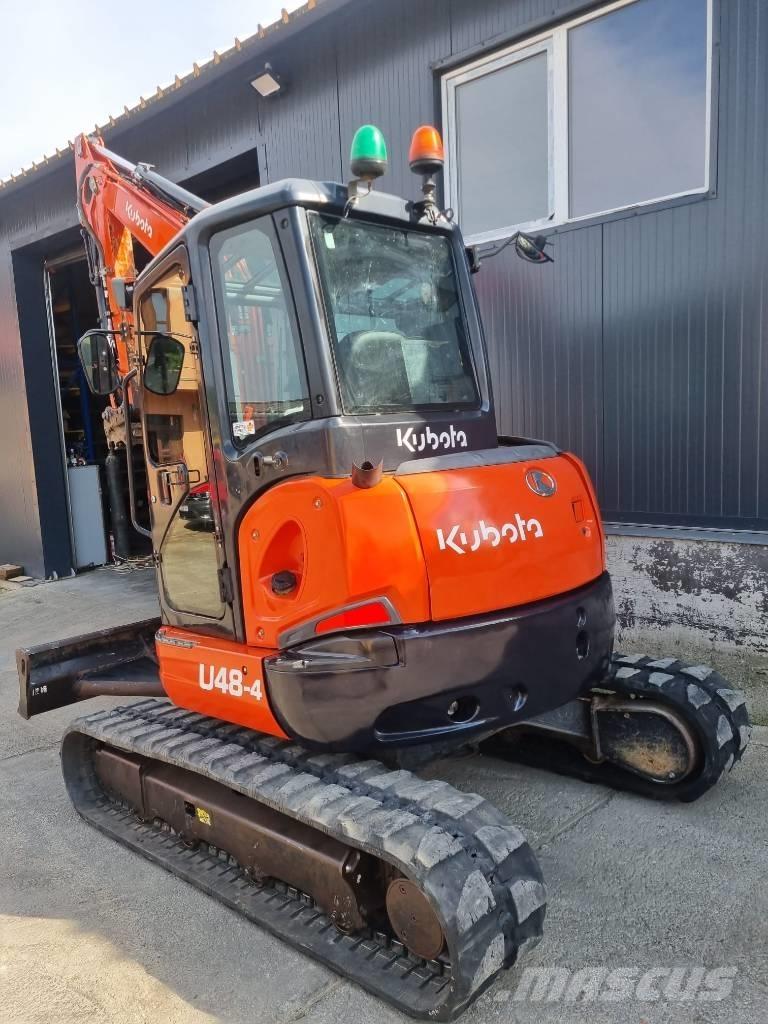 Kubota U48 Mini ekskavatoriai < 7 t