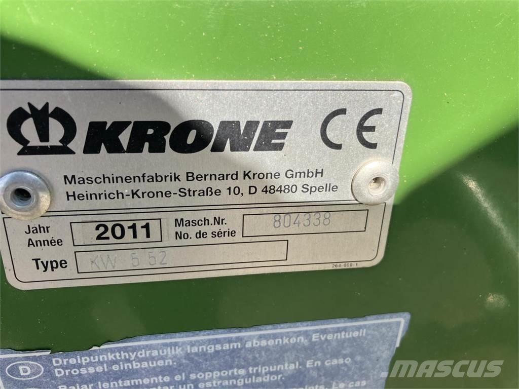Krone KW 5.52/4x7 Šieno grėbliai ir vartytuvai