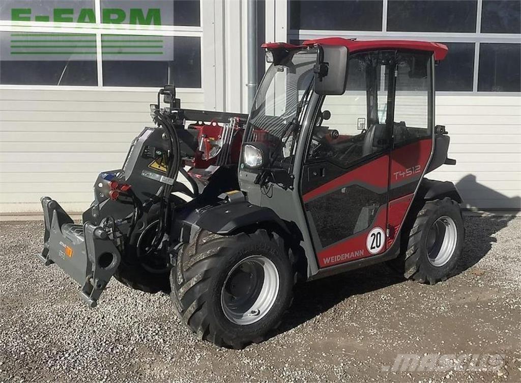 Weidemann t4512 Teleskopiniai krautuvai žemės ūkiui