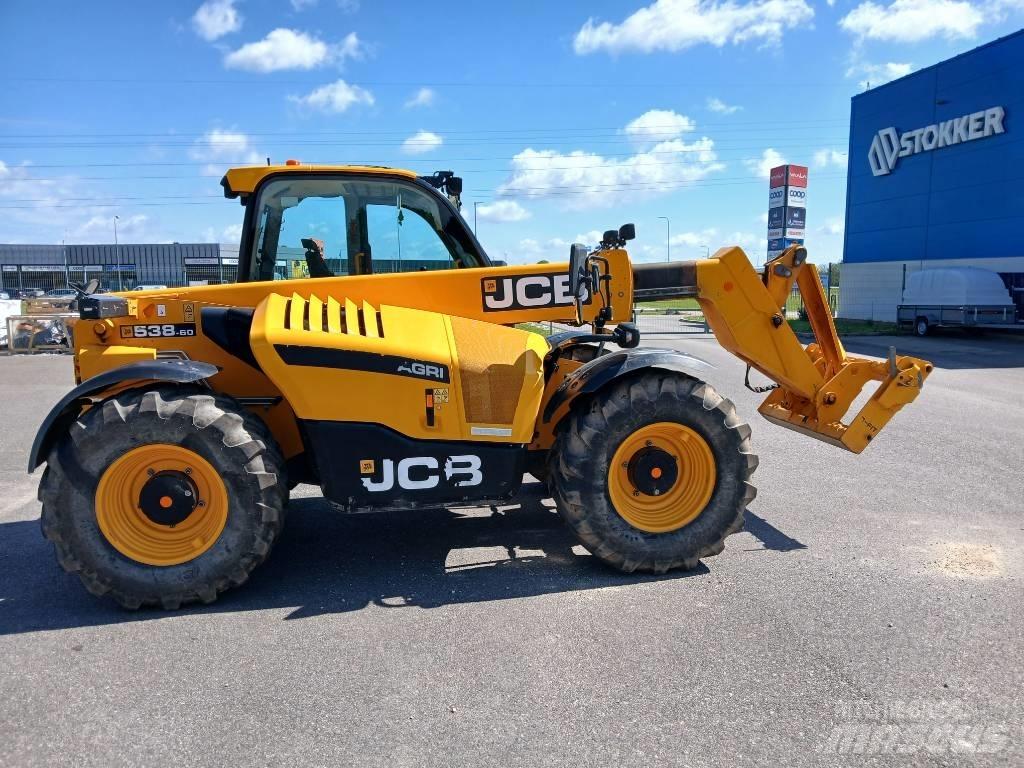 JCB 538-60AG Teleskopiniai krautuvai žemės ūkiui