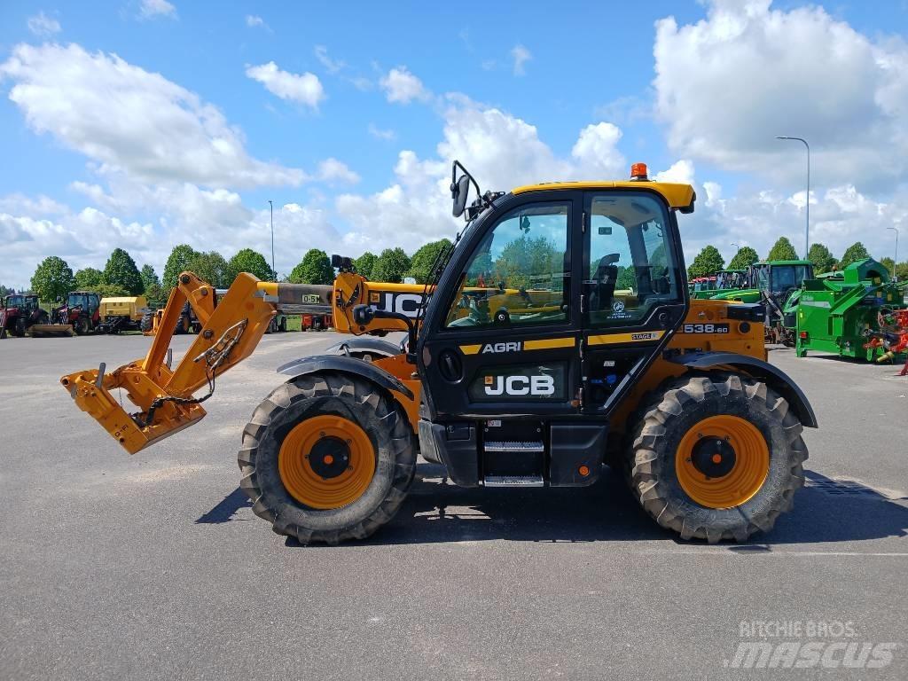 JCB 538-60AG Teleskopiniai krautuvai žemės ūkiui