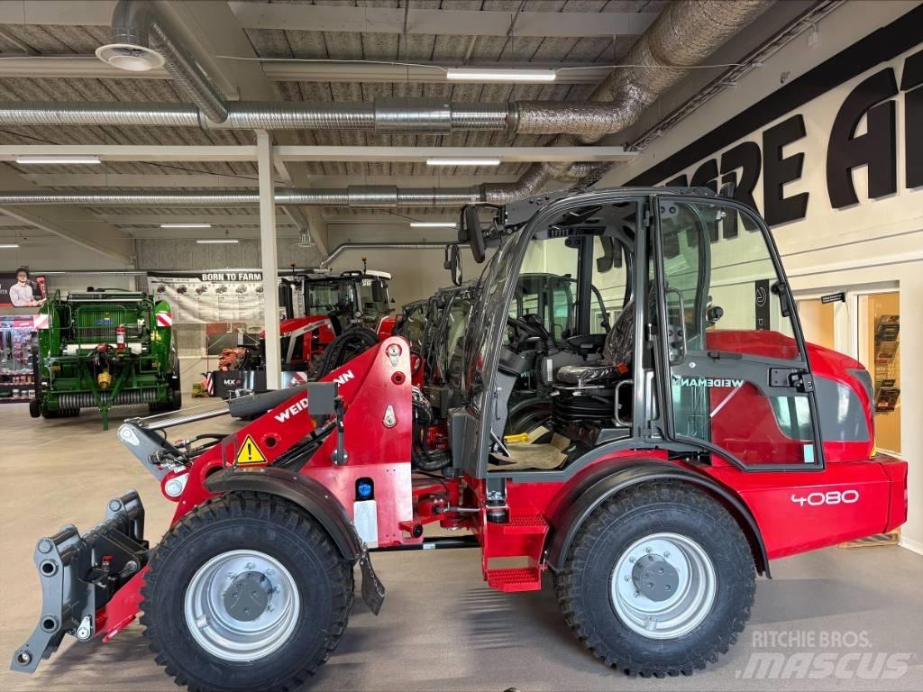 Weidemann 4080 Naudoti ratiniai krautuvai