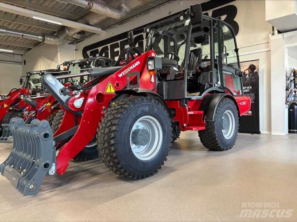 Weidemann 4080 Naudoti ratiniai krautuvai