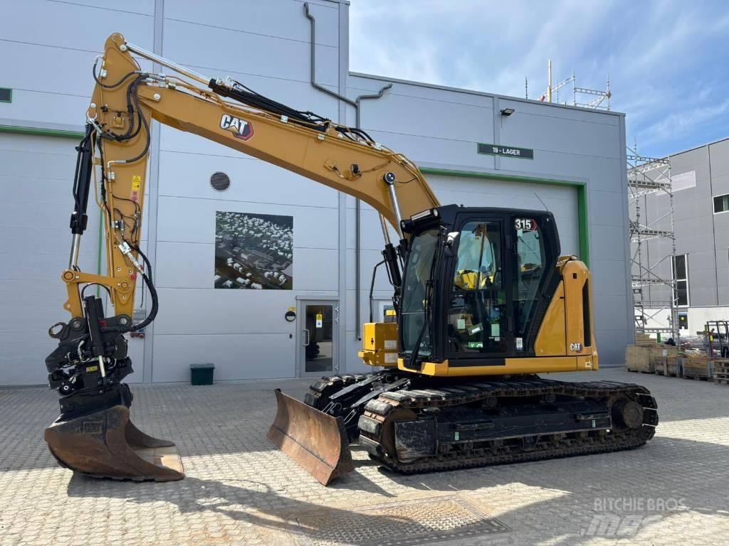 CAT 315 07C Vikšriniai ekskavatoriai
