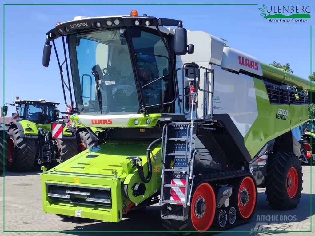 CLAAS Lexion 8700 TT Derliaus nuėmimo kombainai