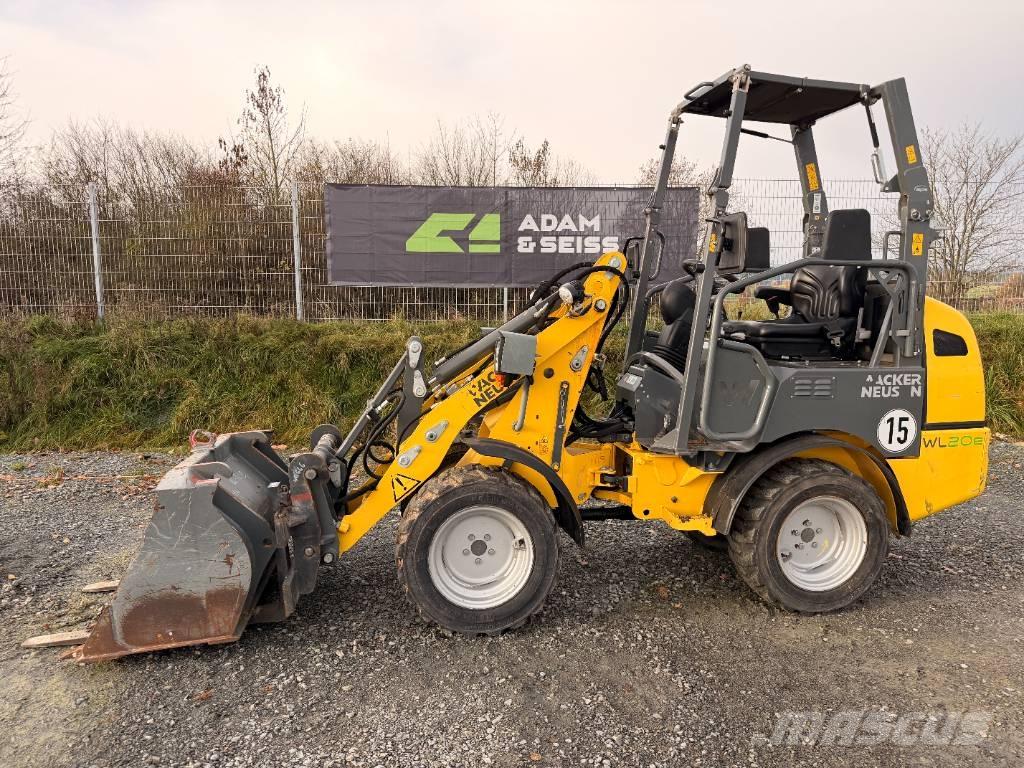 Wacker Neuson WL20e Naudoti ratiniai krautuvai