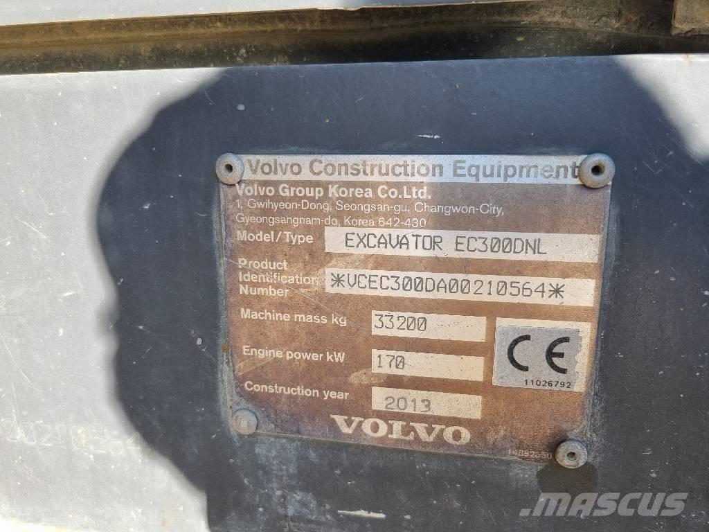 Volvo EC300DNL Vikšriniai ekskavatoriai