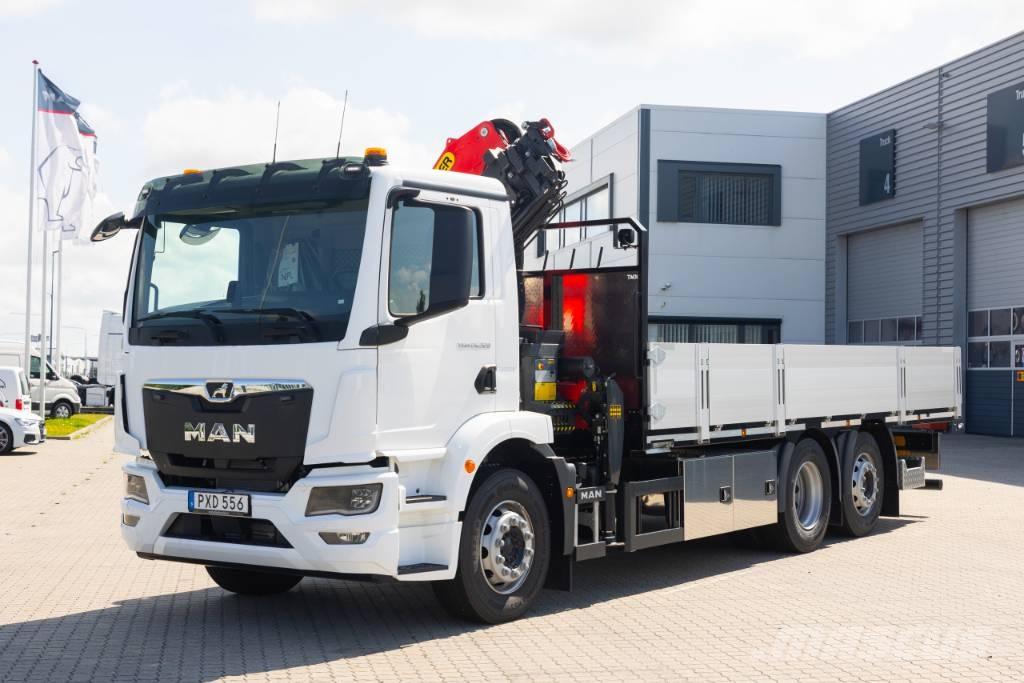 MAN TGM 26.320 6x2-4 Automobiliniai kranai