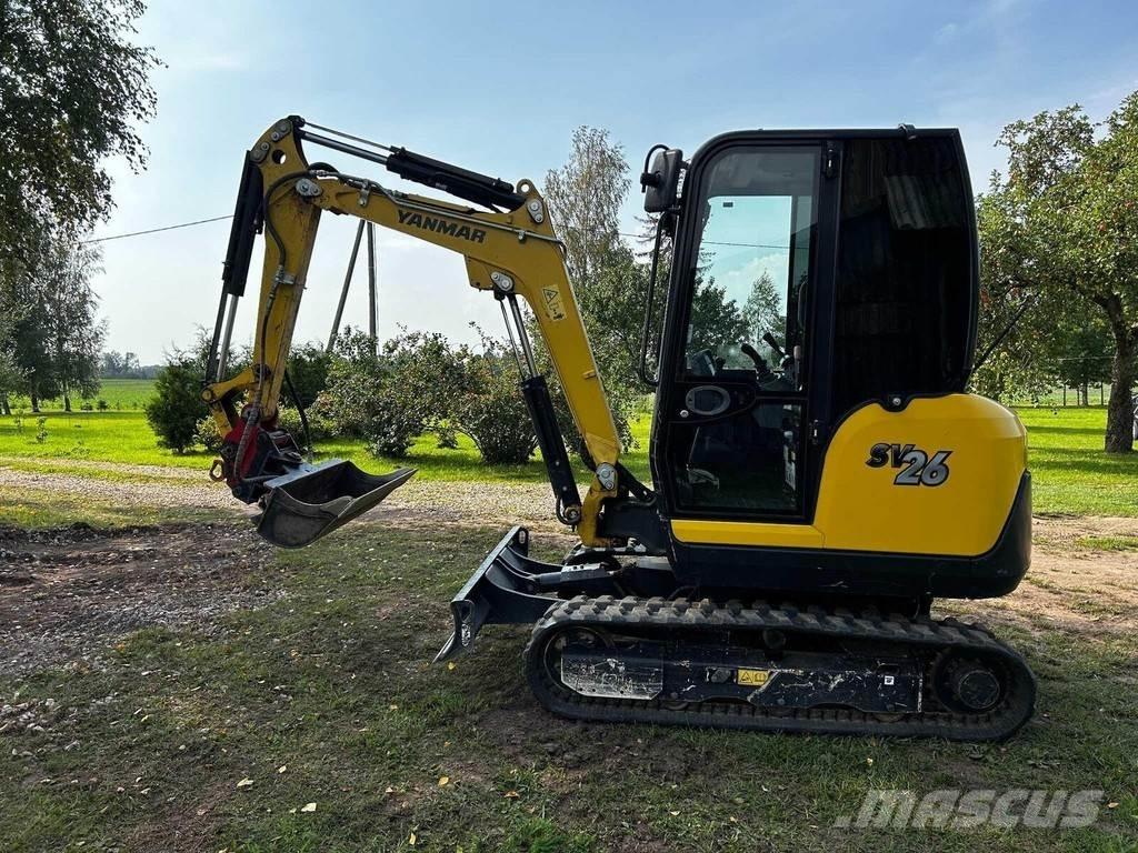 Yanmar SV26 Mini ekskavatoriai < 7 t