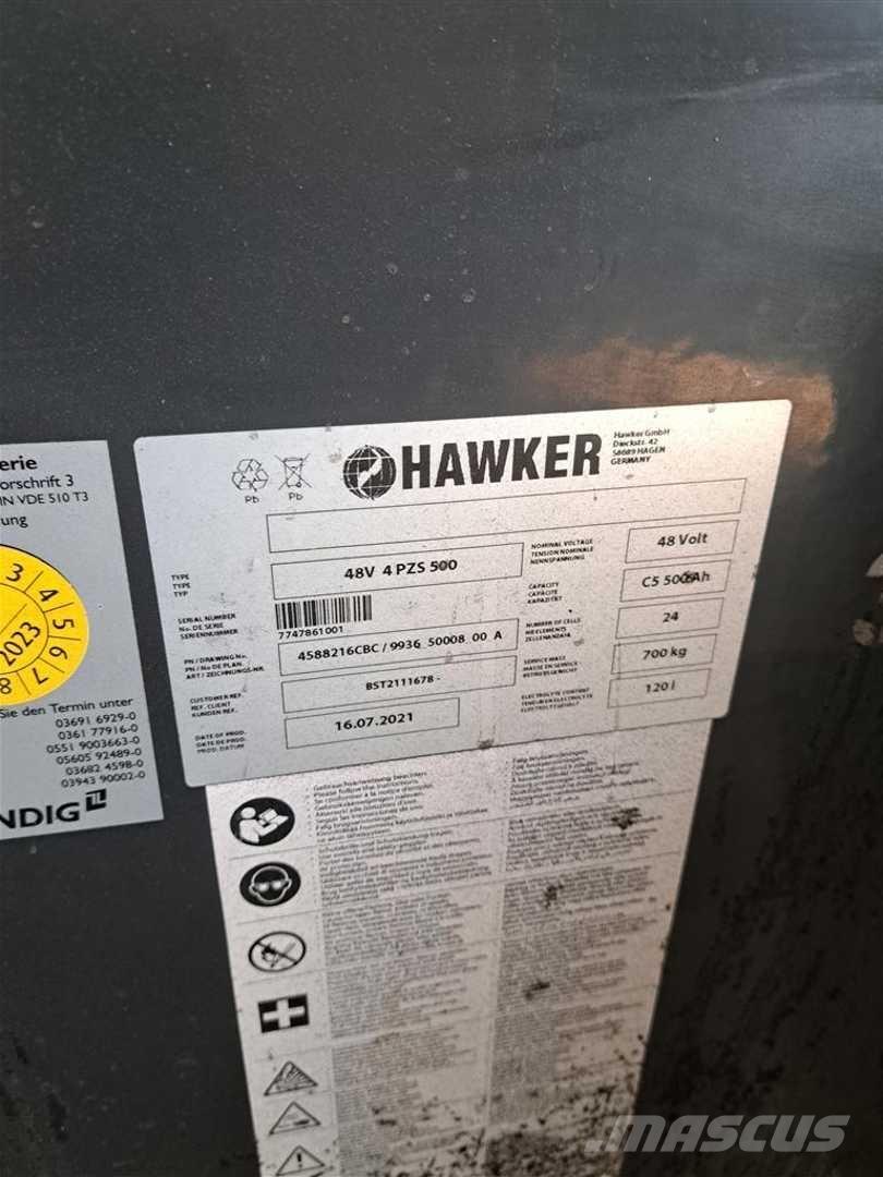 Linde E16C Elektriniai šakiniai krautuvai