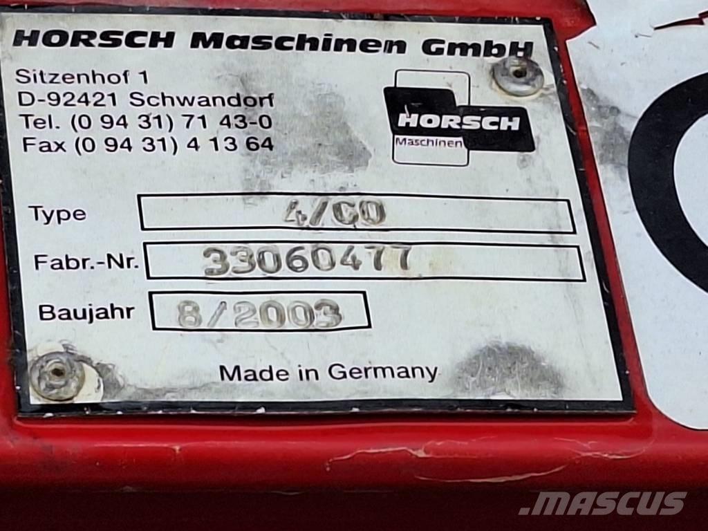 Horch 4 CO Sėjimo technika