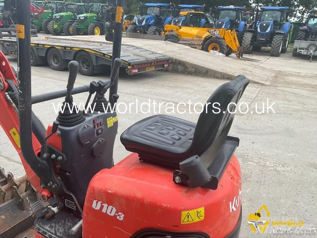Kubota U 10-3 Mini ekskavatoriai < 7 t