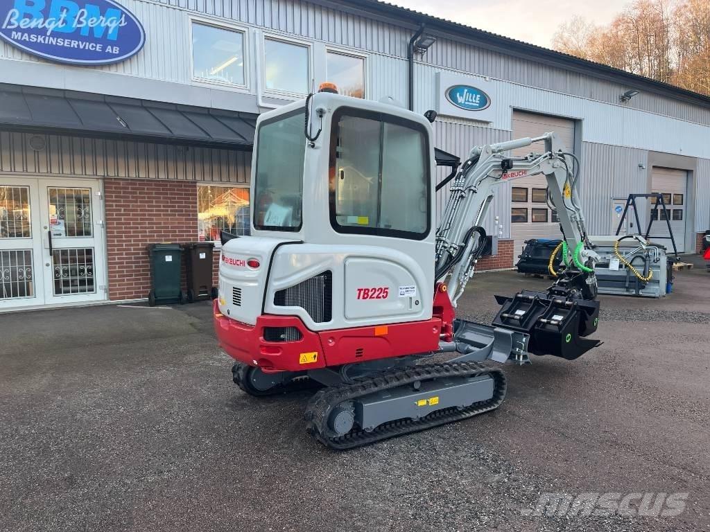 Takeuchi TB 225 Mini ekskavatoriai < 7 t