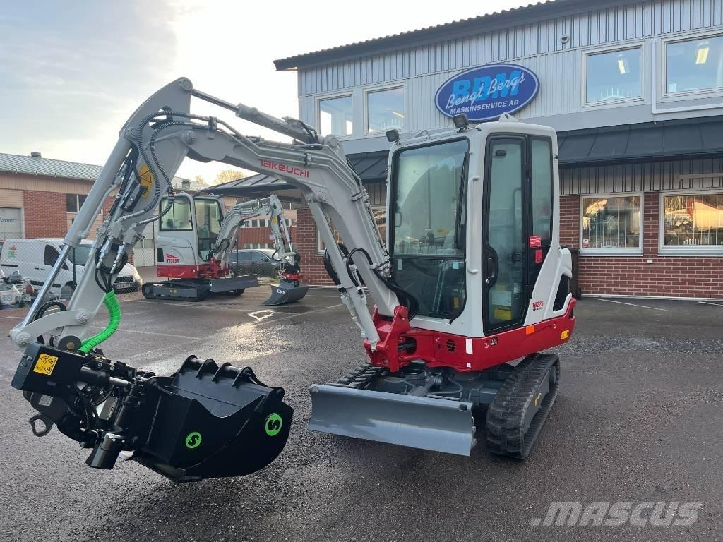 Takeuchi TB 225 Mini ekskavatoriai < 7 t