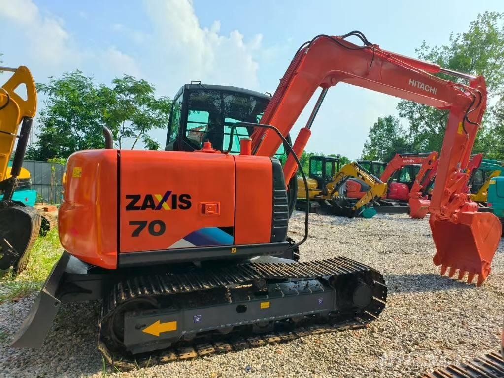 Hitachi ZX 70 Mini ekskavatoriai < 7 t