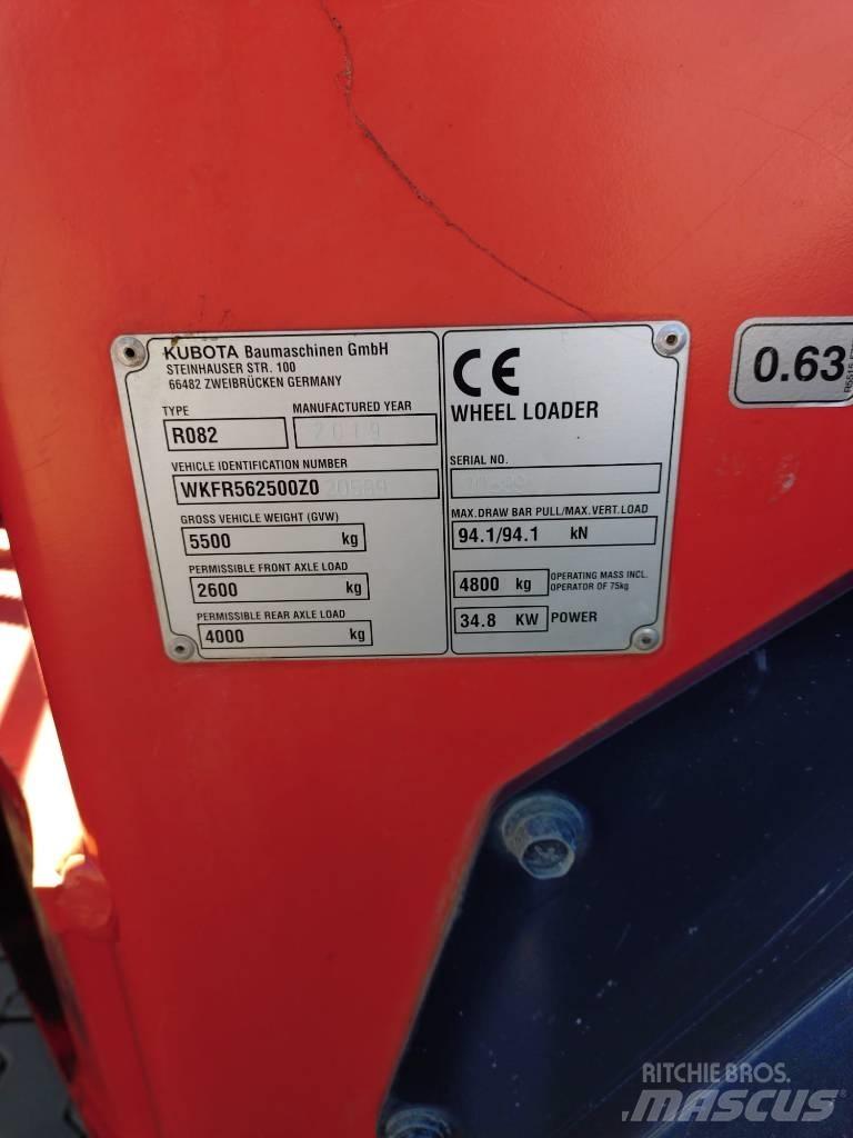 Kubota R 082 Naudoti ratiniai krautuvai