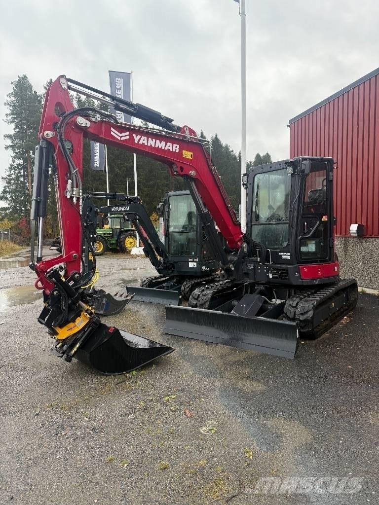 Yanmar Vio 57-U Mini ekskavatoriai < 7 t