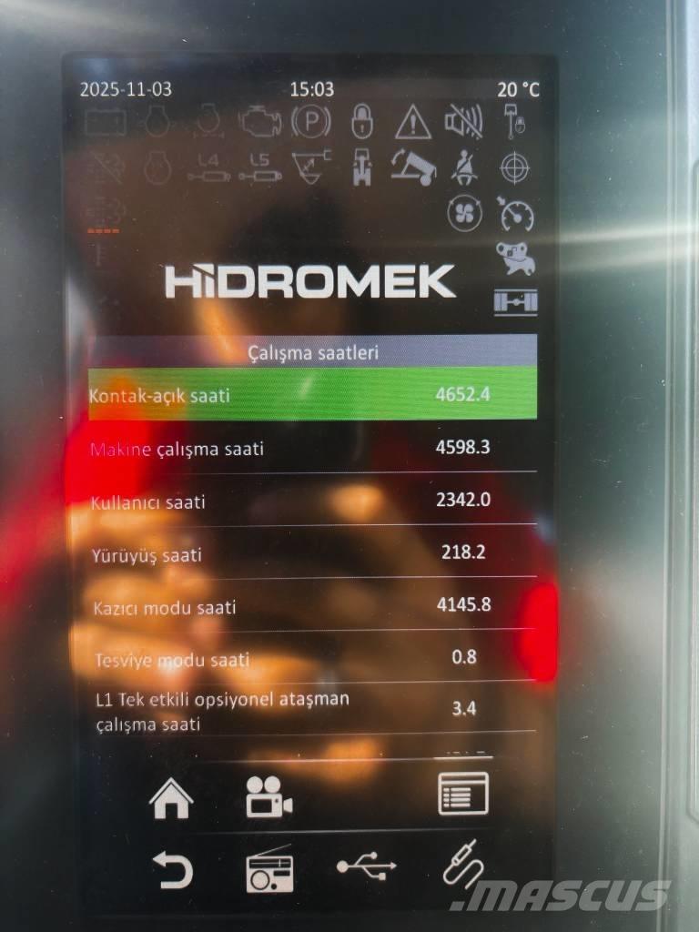 Hidromek 230 NLC Vikšriniai ekskavatoriai