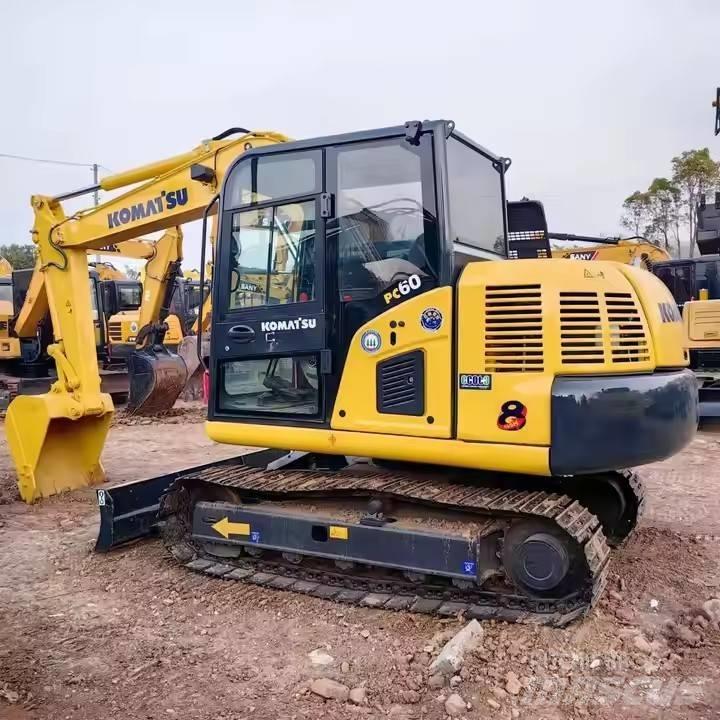 Komatsu PC60 Vikšriniai ekskavatoriai