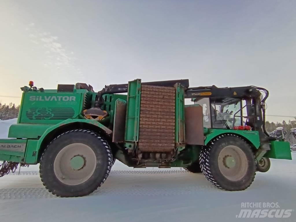 Albach Silvator Medžių skaldymo, pjovimo ir lupimo įrengimai