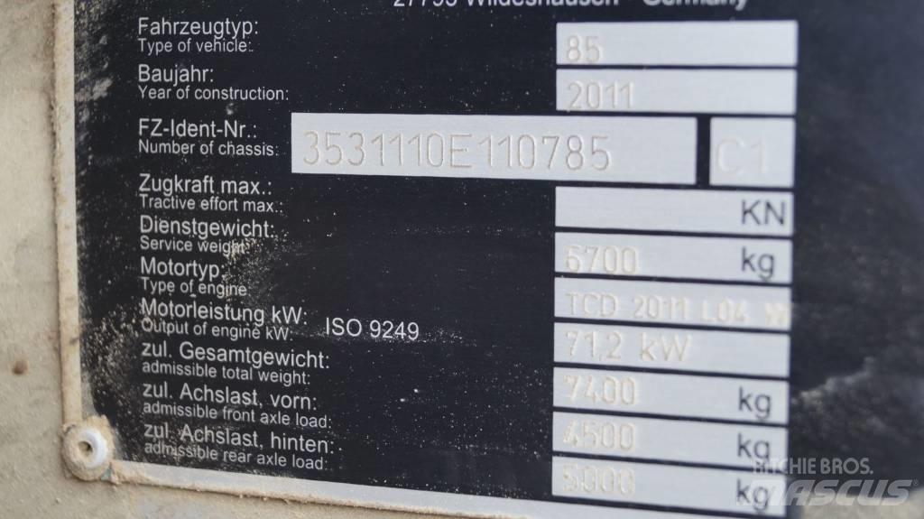 Atlas AR 85 Naudoti ratiniai krautuvai