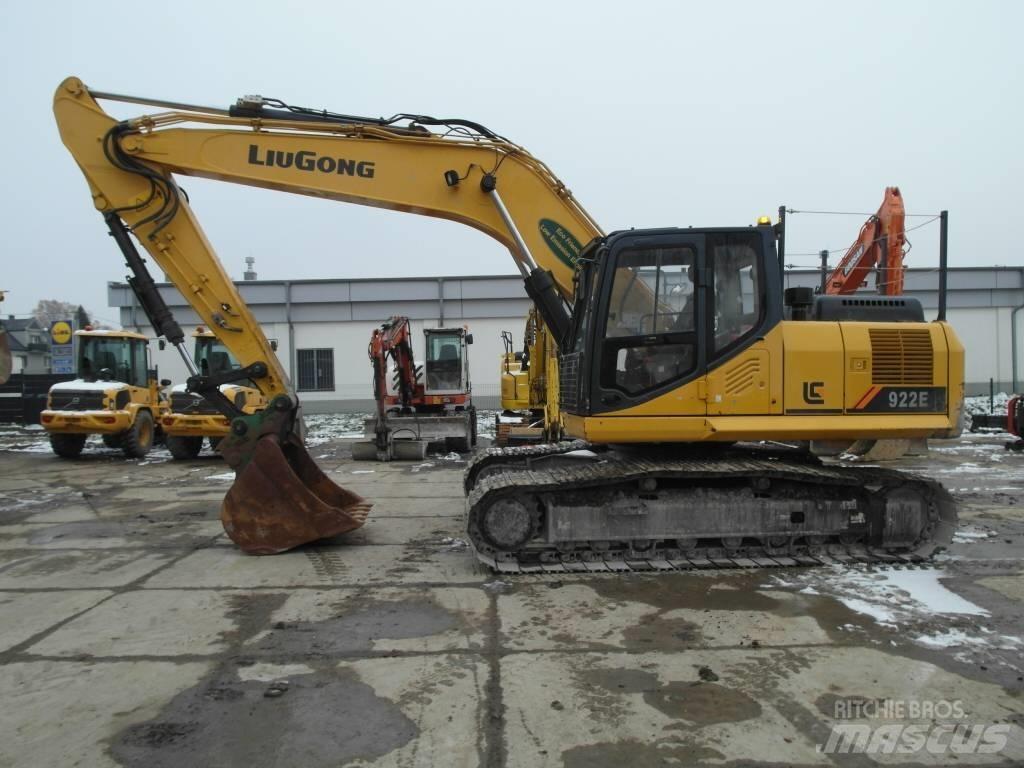 LiuGong CLG 922 E Vikšriniai ekskavatoriai