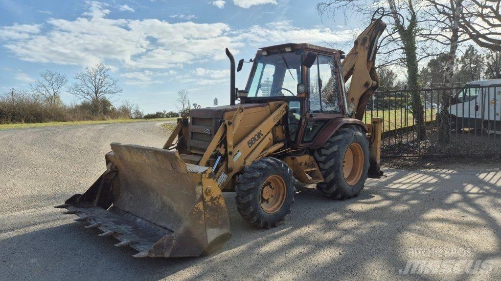 CASE 580 K Turbo Ekskavatoriniai krautuvai
