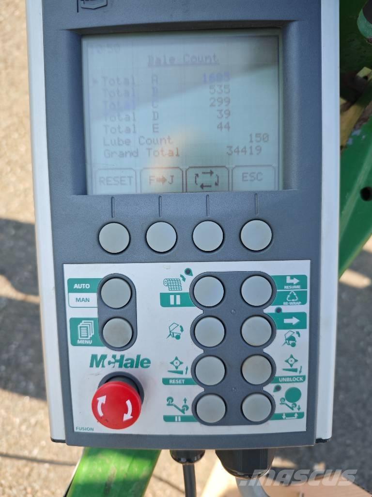McHale Fusion 3 Ritinių presai