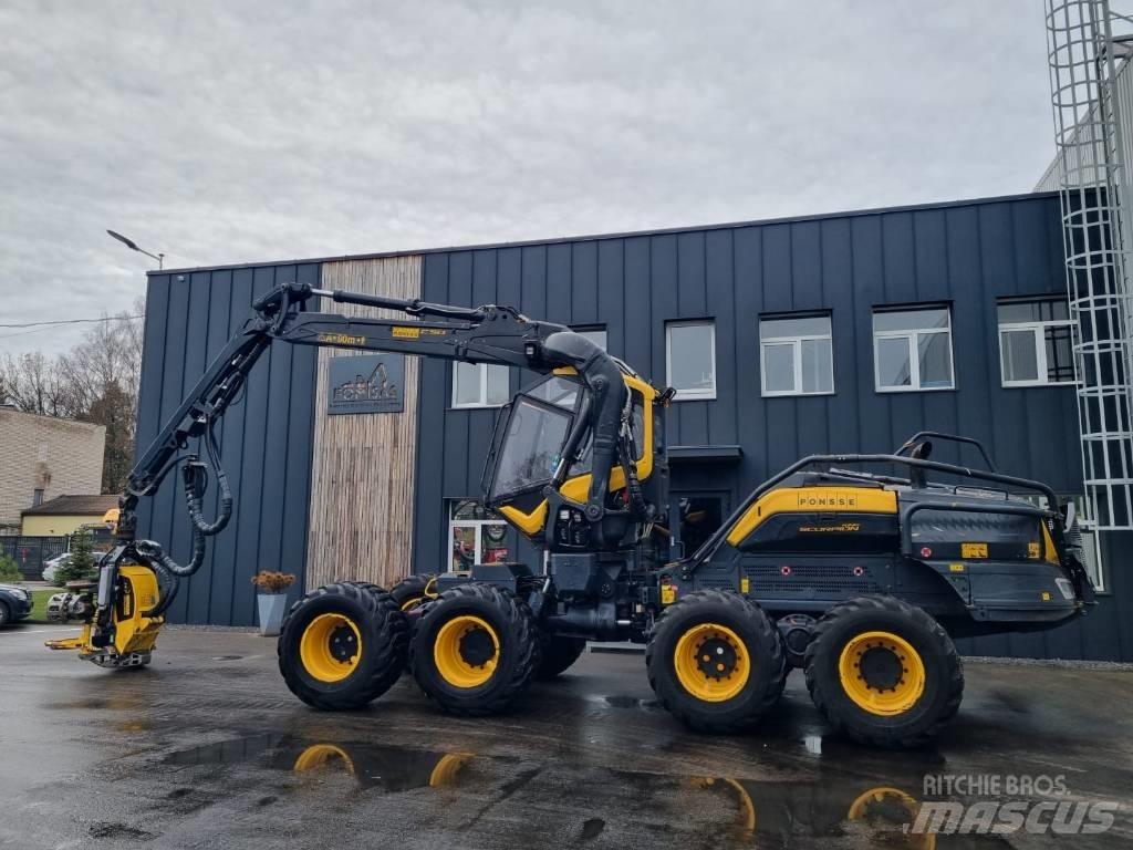 Ponsse Scorpion King Miško technika (Harvesteriai)