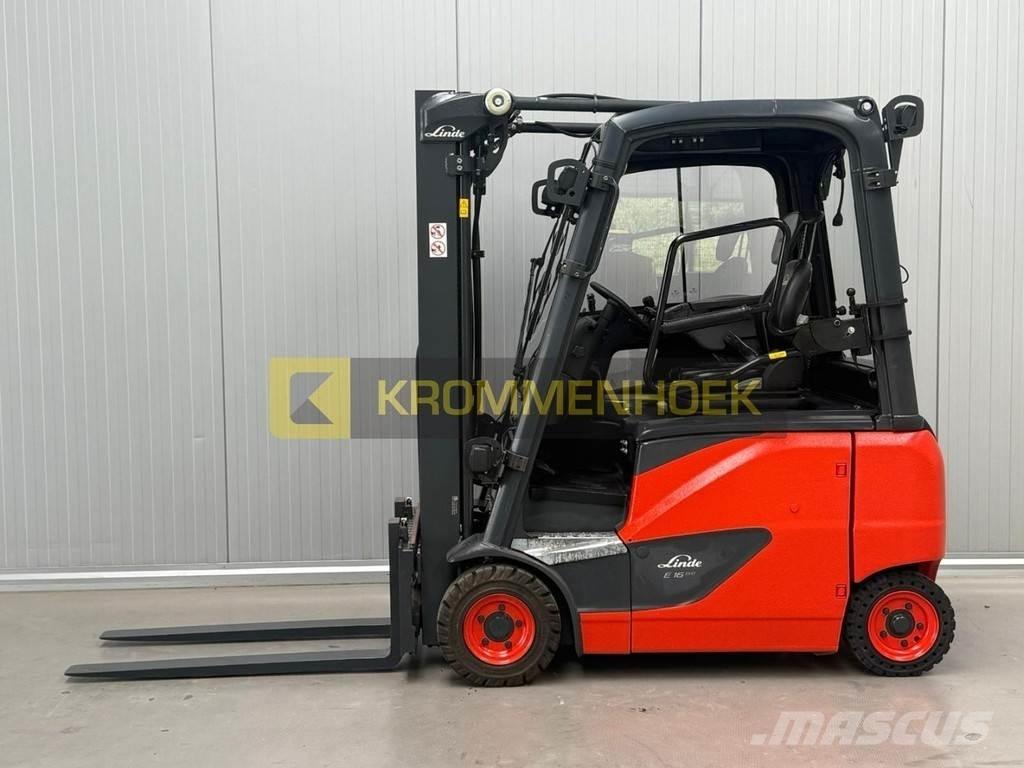 Linde E 16 PH-1 Elektriniai šakiniai krautuvai