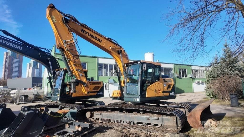 Hyundai HX140LC Vikšriniai ekskavatoriai
