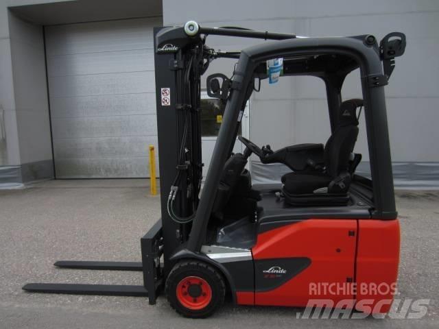 Linde E 16 C-02 Elektriniai šakiniai krautuvai