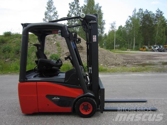 Linde E 16 C-02 Elektriniai šakiniai krautuvai