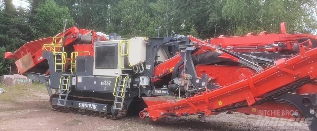 Sandvik QH 332 Mobilūs smulkintuvai