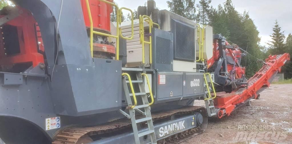 Sandvik QH 332 Mobilūs smulkintuvai