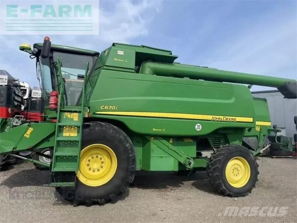 John Deere c670i Derliaus nuėmimo kombainai