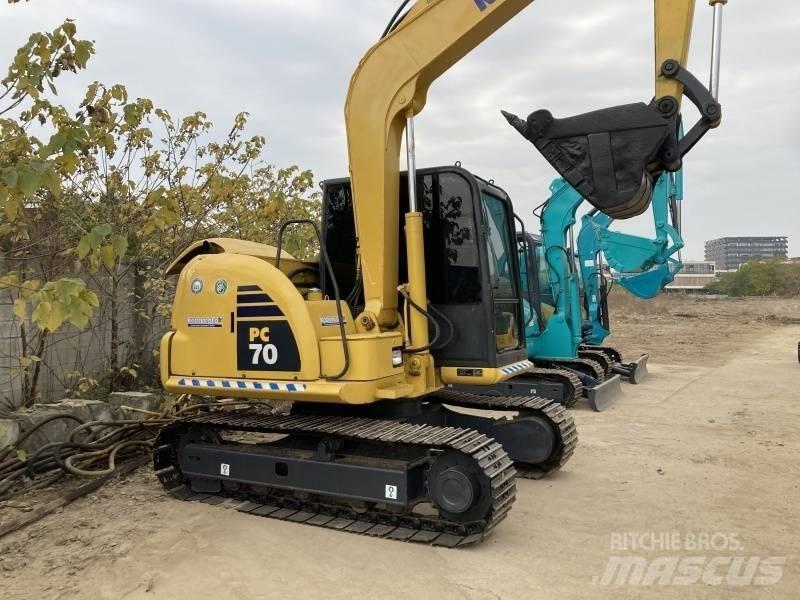Komatsu PC 70-8 Vikšriniai ekskavatoriai