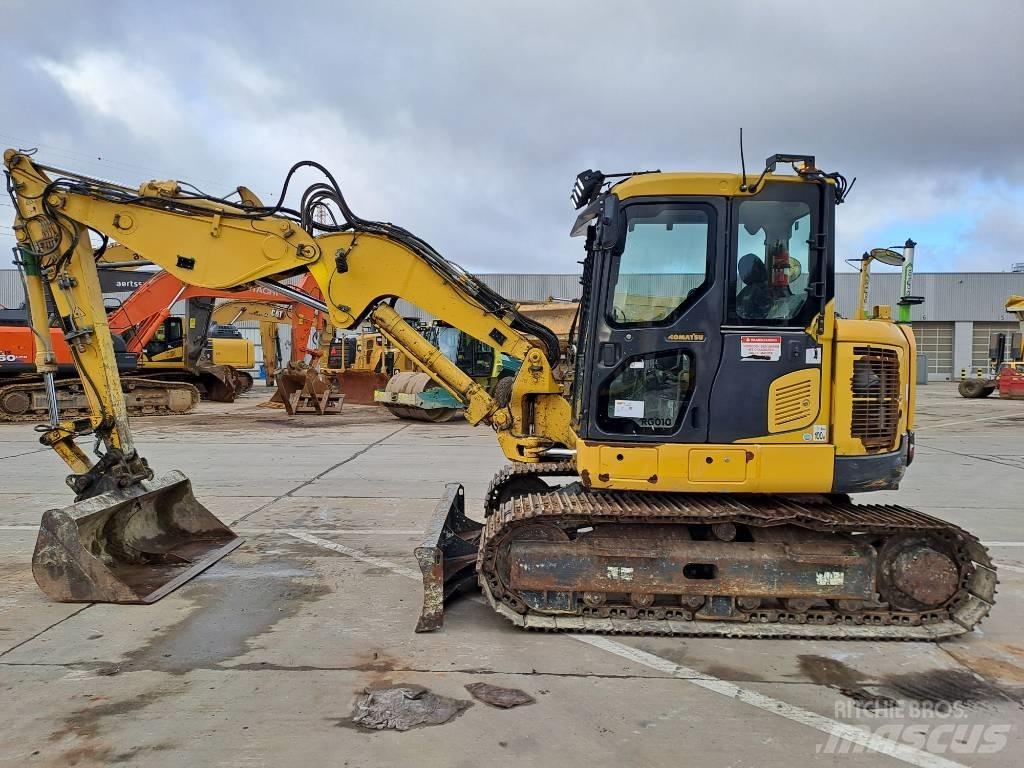 Komatsu PC118MR-8 Vikšriniai ekskavatoriai
