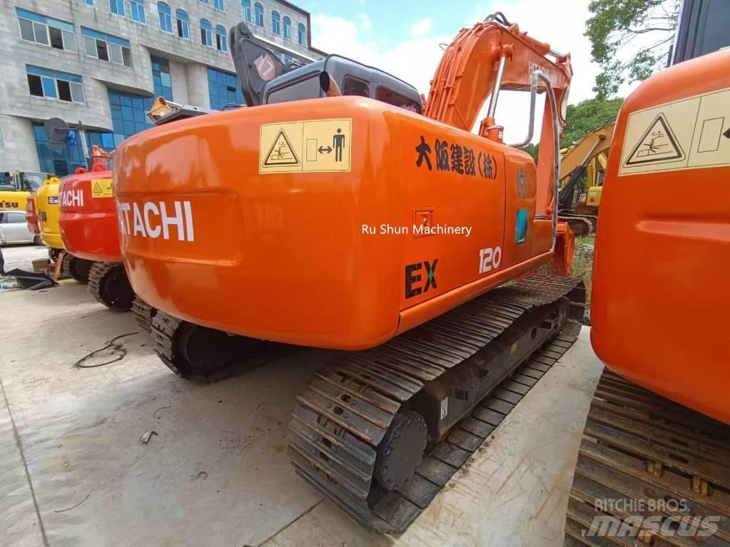 Hitachi EX 120 Vikšriniai ekskavatoriai