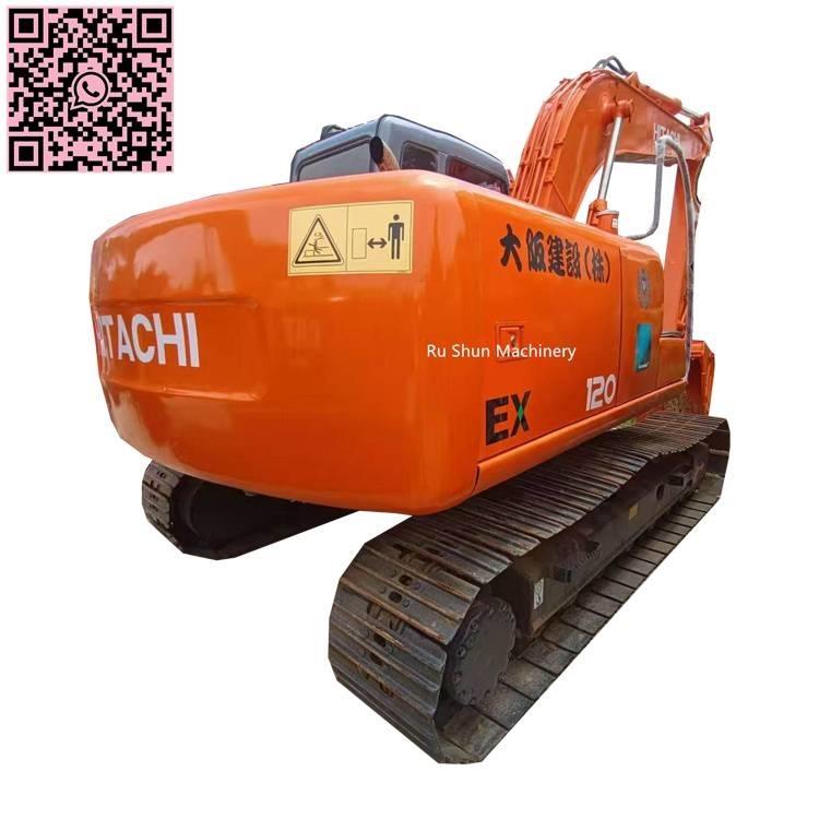 Hitachi EX 120 Vikšriniai ekskavatoriai