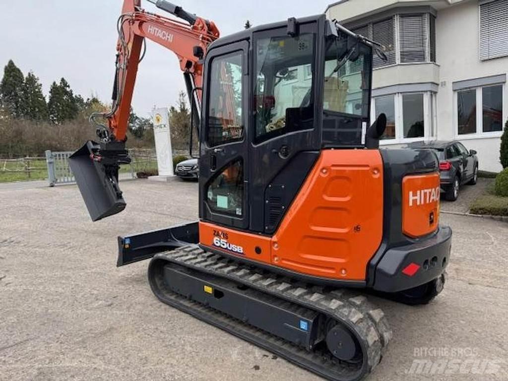 Hitachi ZX65 USB-6 Mini ekskavatoriai < 7 t