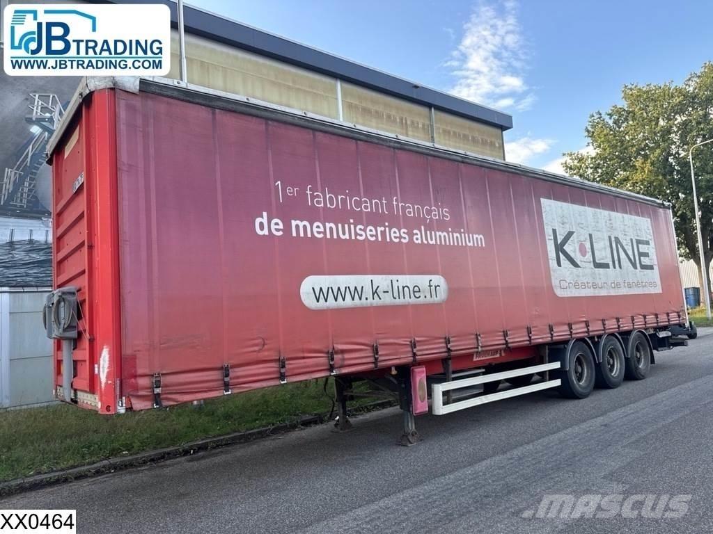 Fruehauf Tautliner Tentinės puspriekabės