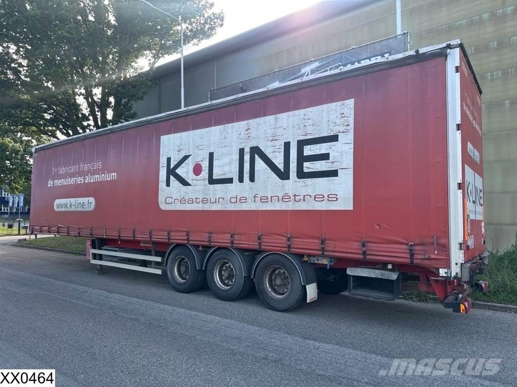 Fruehauf Tautliner Tentinės puspriekabės