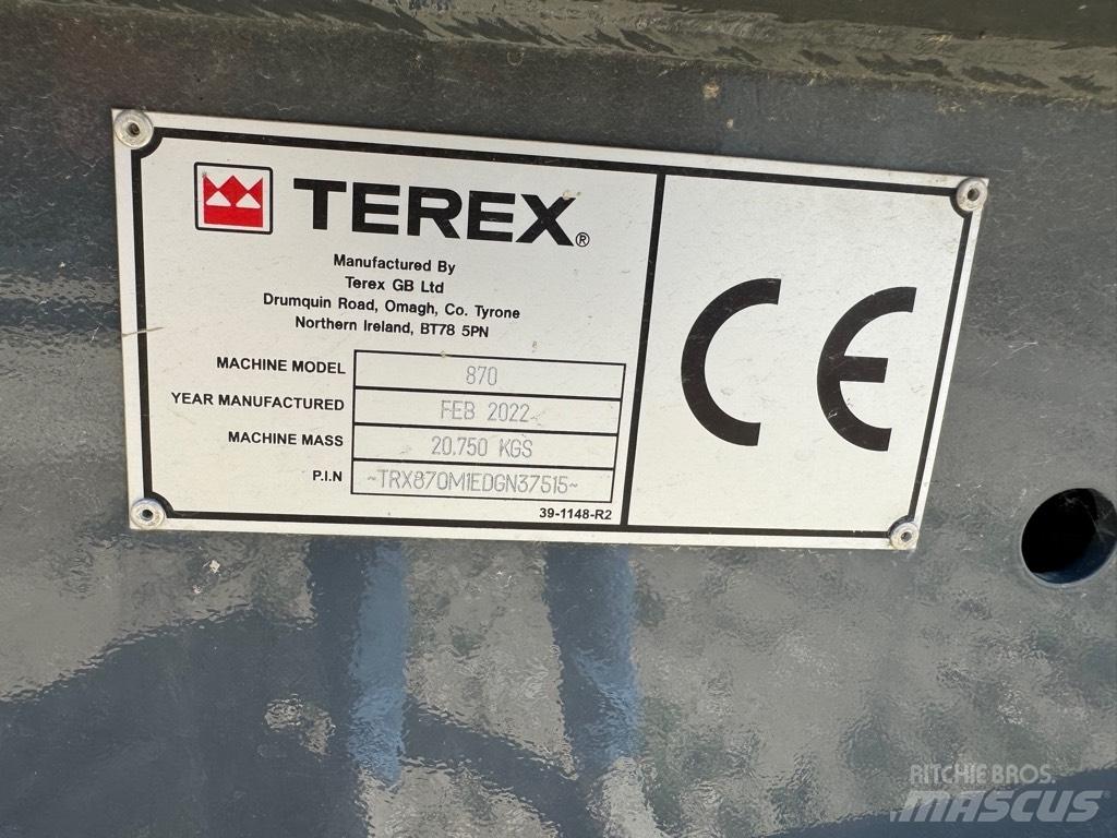 Terex 870 Mobilūs sietai