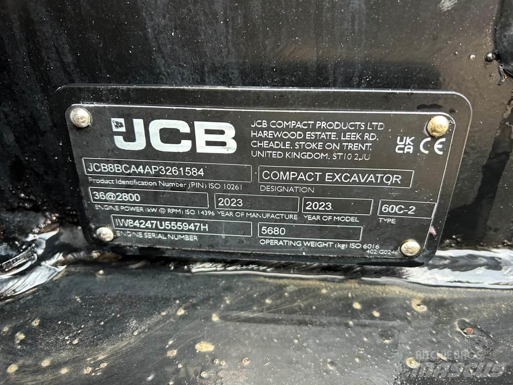JCB 60C-2 PRO Mini ekskavatoriai < 7 t