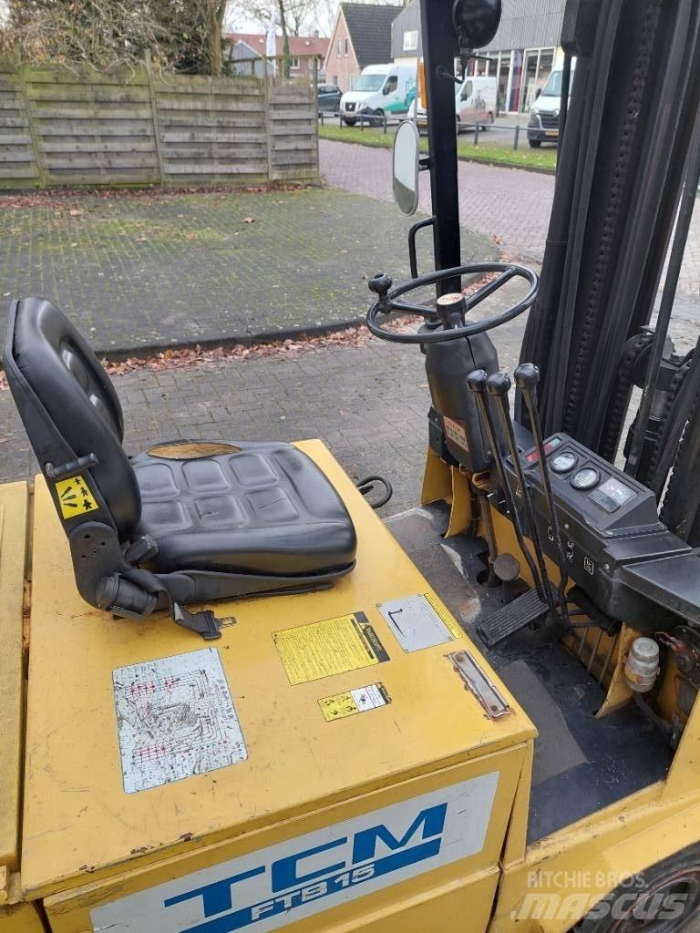 TCM FBT15 heftruck Elektriniai šakiniai krautuvai