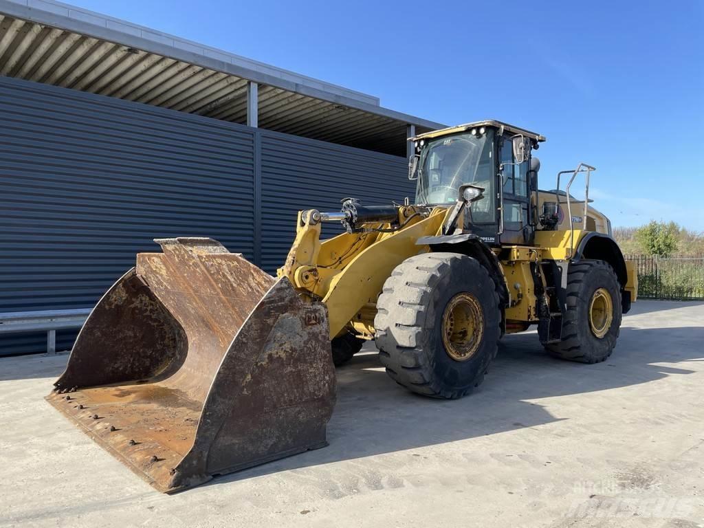CAT 972M Naudoti ratiniai krautuvai
